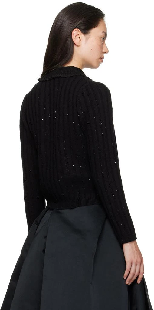 Shushu/Tong Black Sequins Cardigan 3