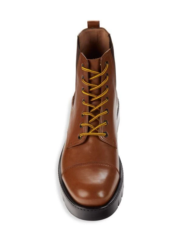 Salvatore Ferragamo Leather Chelsea Boots 5
