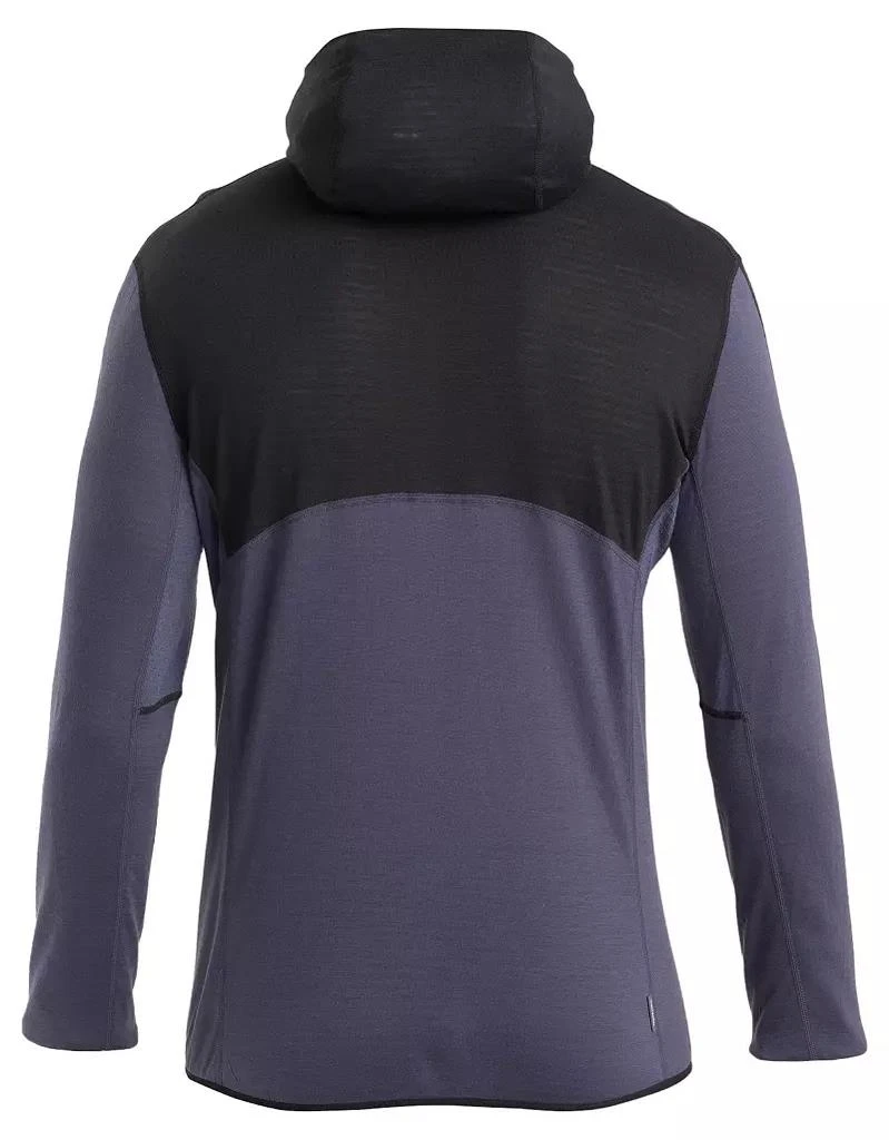Icebreaker icebreaker Men's Merino Blend 200 Realfleece Descender Long Sleeve Zip Hoodie 2
