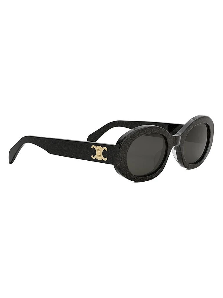 Celine Triomphe 52MM Oval Sunglasses 8