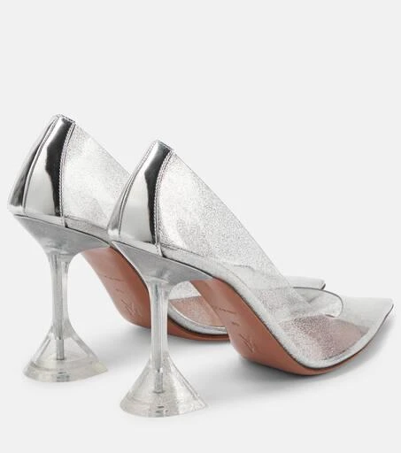 Amina Muaddi Ami Glass PVC pumps 3