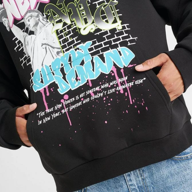 SUPPLY & DEMAND Men's Supply & Demand NYC Graphic Pullover Hoodie 6