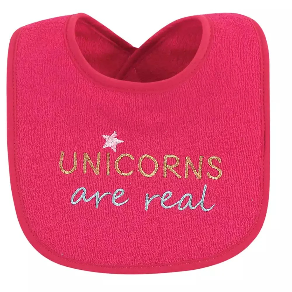 Luvable Friends Soft Cotton Dribble Bibs with Inner Fiber Cushion 2