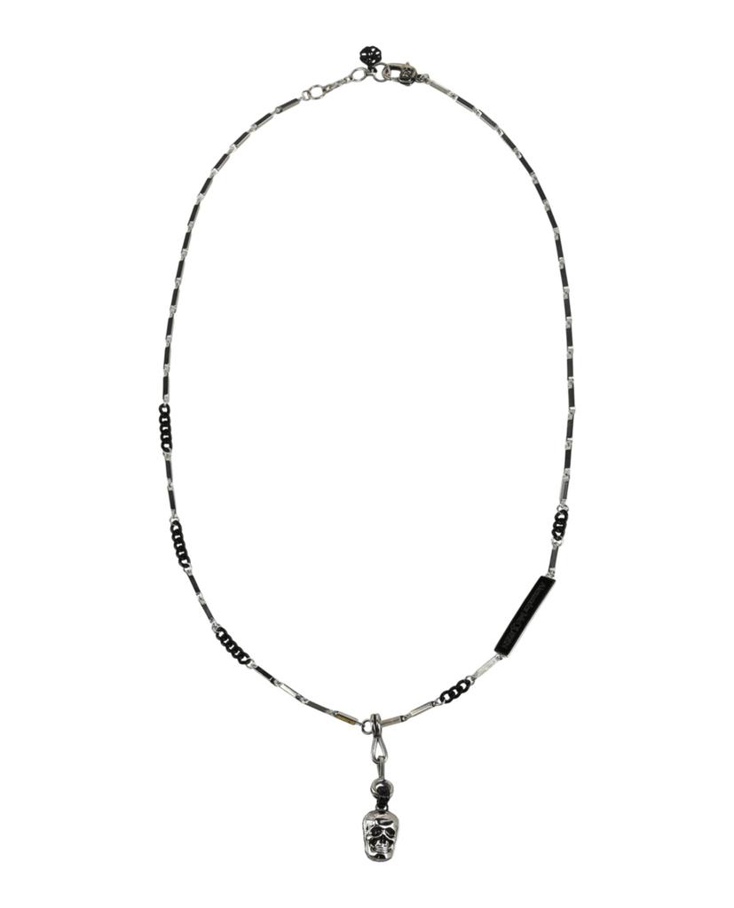 Alexander McQueen Double Face Skull Necklace