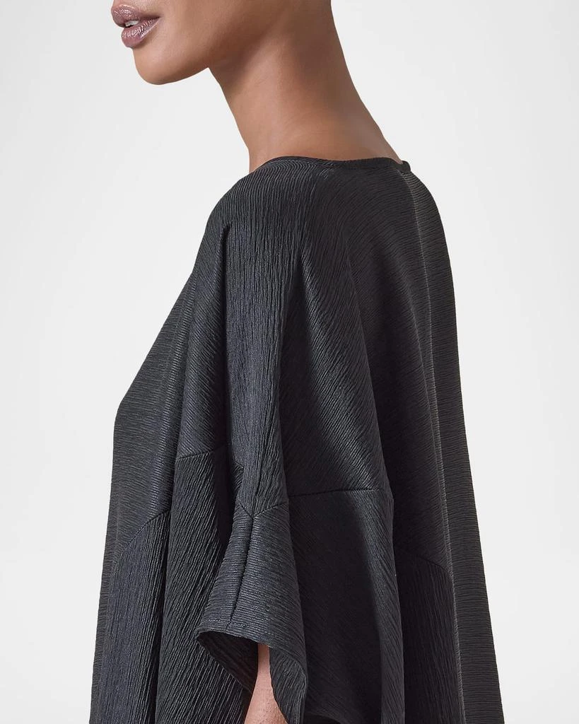 Eskandar Handkerchief Silk Plisse Tunic 5
