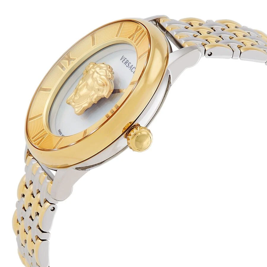 Versace La Medusa Quartz Silver Dial Two-Tone Ladies Watch VE2R00222 2