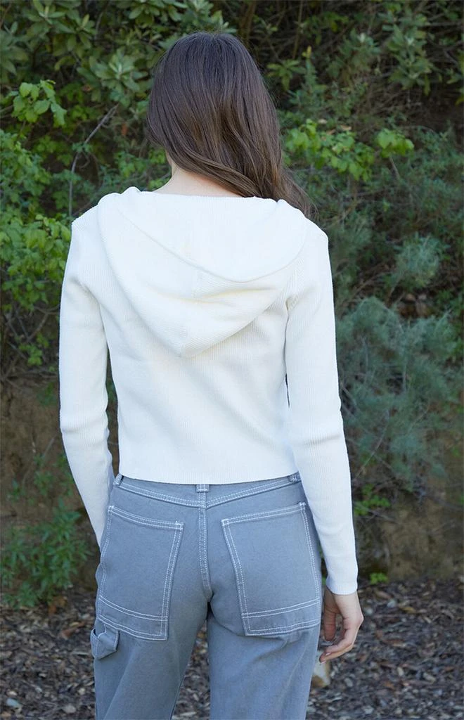 John Galt White Arden Hoodie 3