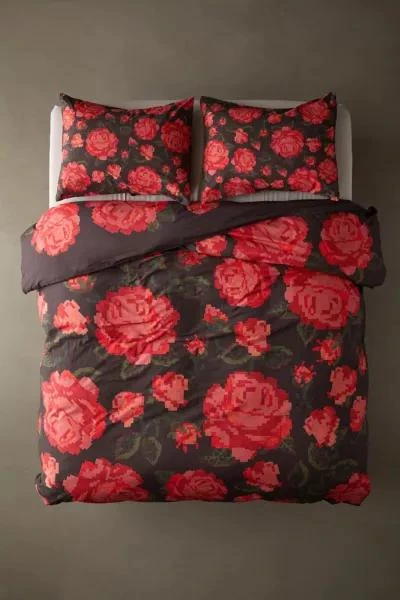 Urban Outfitters Lana Rose Breezy Cotton Percale Duvet Cover 3