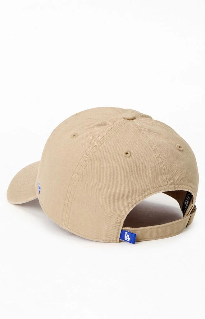 47 Brand Khaki LA Dodgers Clean Up Dad Hat 3