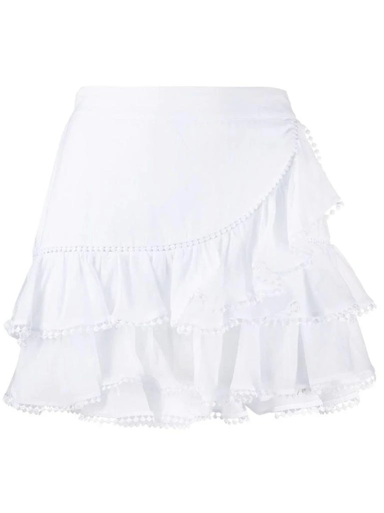 NA White Fera mini Skirt 1