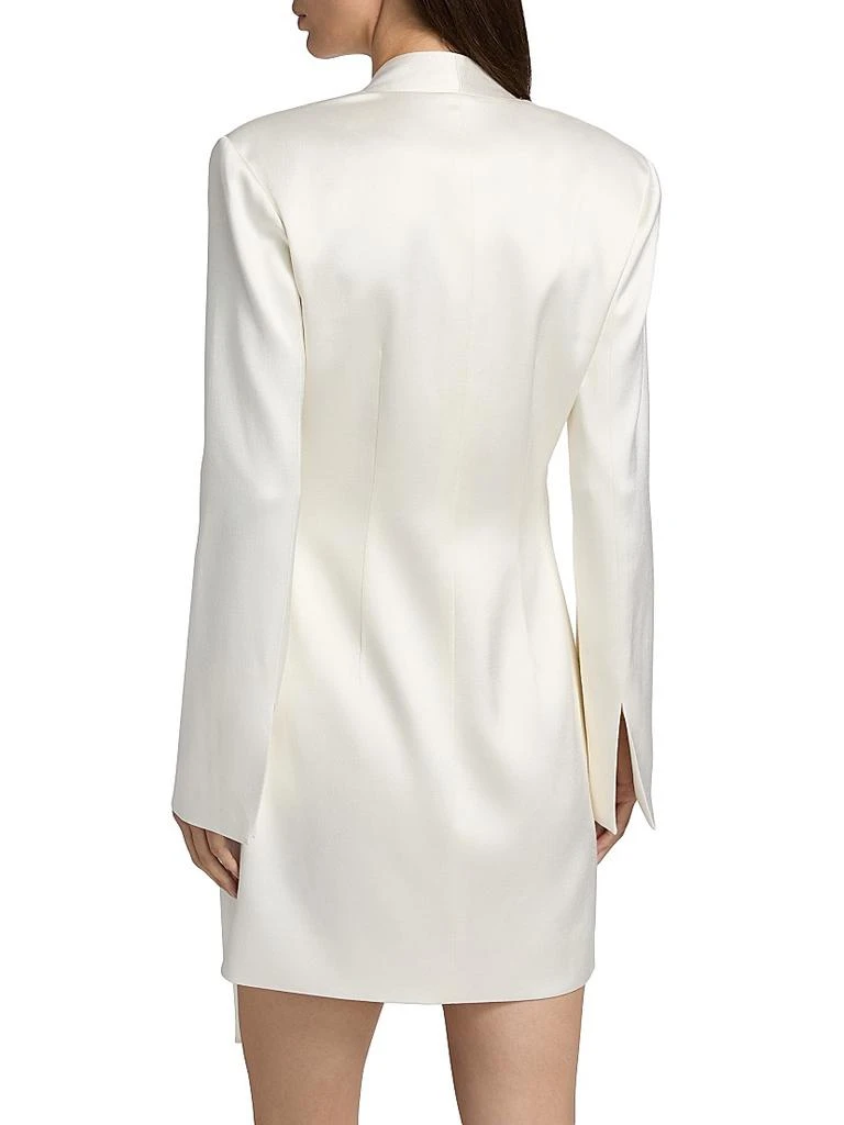 Cinq à Sept Irma Draped Satin Minidress 5