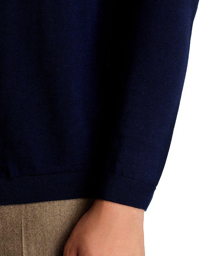 Jack Victor Redfern Merino Wool, Silk & Cashmere Polo Sweater 6