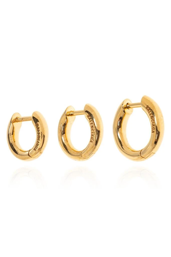 Balenciaga Balenciaga Three Pack Hoop Earrings 1