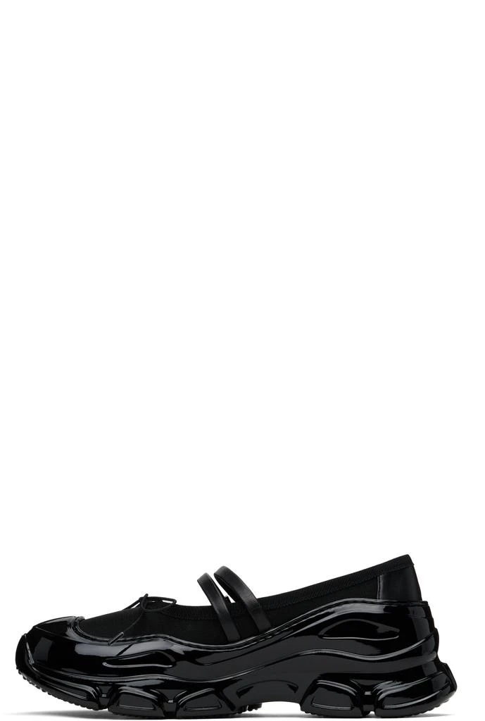 Simone Rocha Black Mesh Tracker Ballerina Sneakers 3