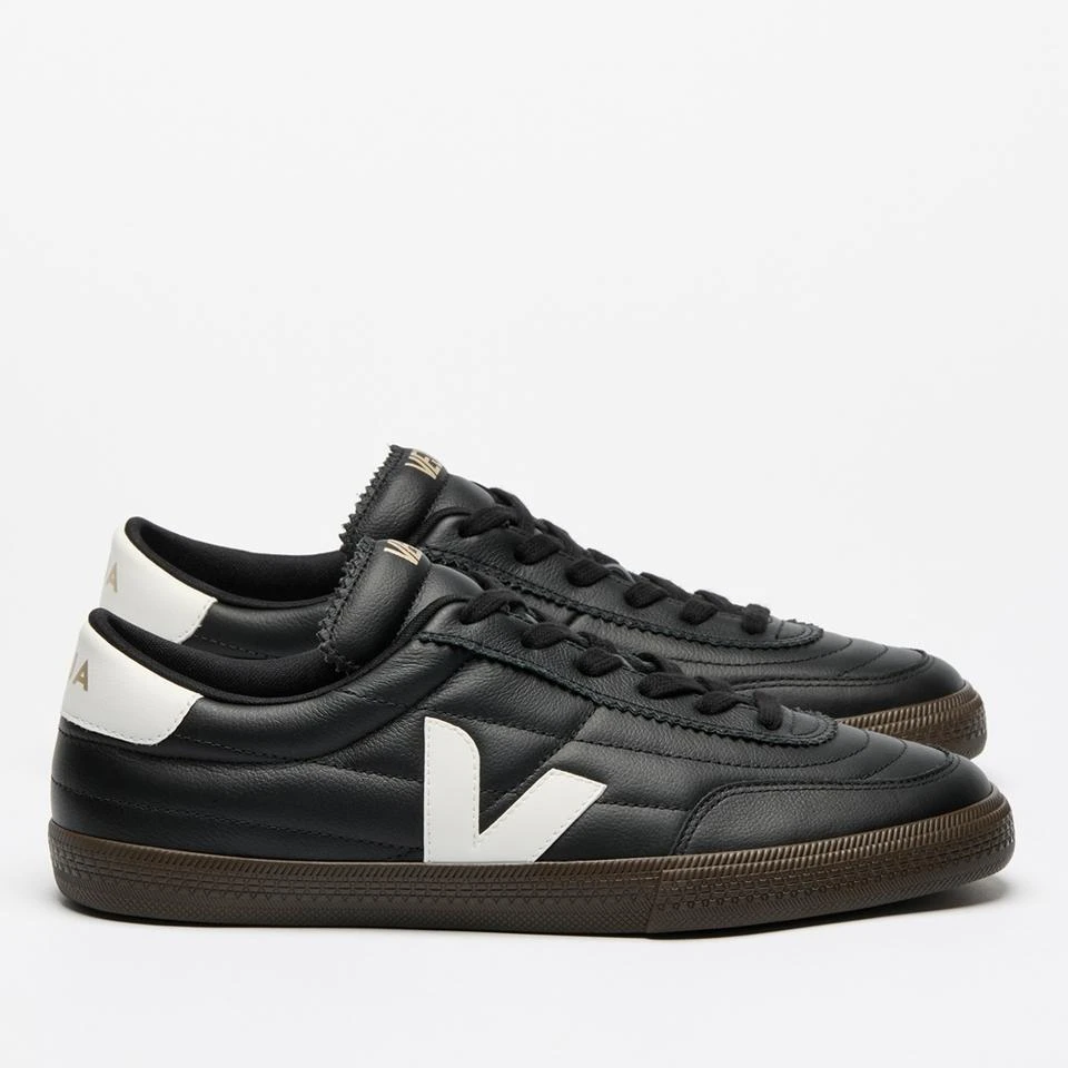 Veja VEJA MEN'S PANENKA LEATHER LOW TOP TRAINERS 1