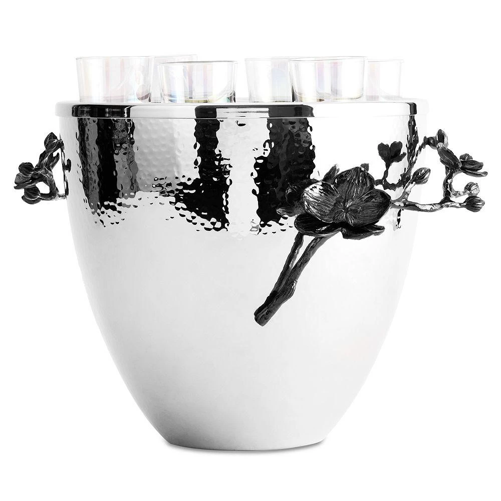 Michael Aram Black Orchid Vodka Service 6