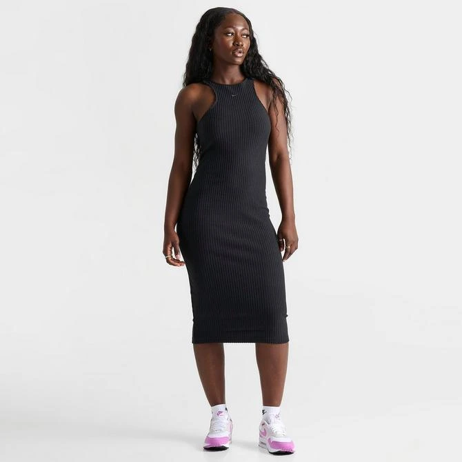 NIKE Women's Nike Sportswear Chill Knit Ribbed Midi Dress 2