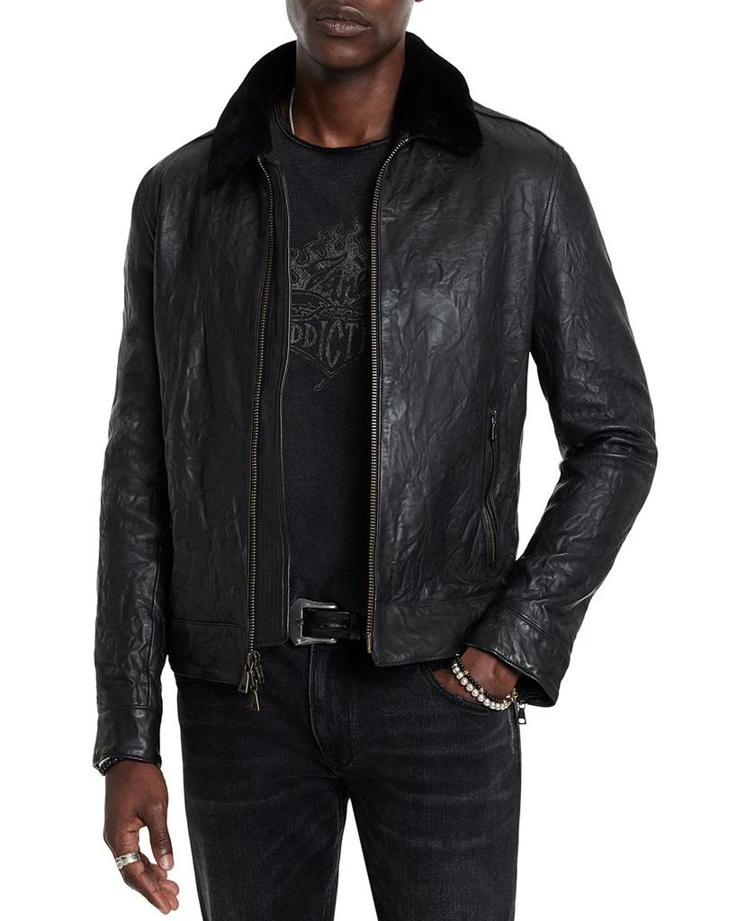 John Varvatos Sant Leather Jacket 1
