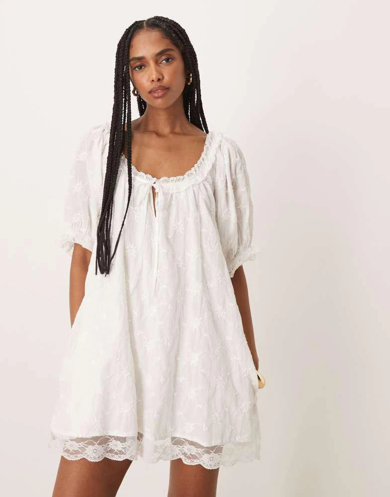 Free People Free People juno mini lace babydoll dress in tea combo - Dresses & Skirts - Free Shipping - BeyondStyle Free People Free People juno mini lace babydoll dress in tea combo - Dresses & Skirts - Free Shipping - BeyondStyle