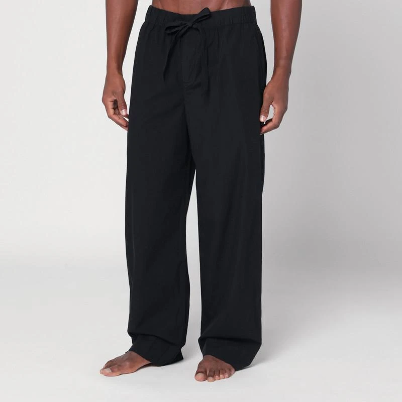 Tekla Black pyjama trousers 3