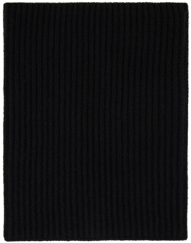 HOUSE OF DAGMAR Black Janine Neck Warmer 1