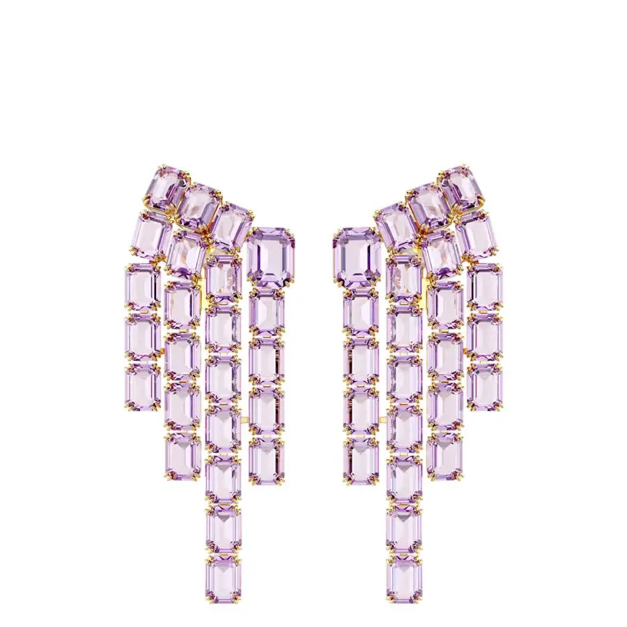 Swarovski Millenia Chandelier Clip Earrings