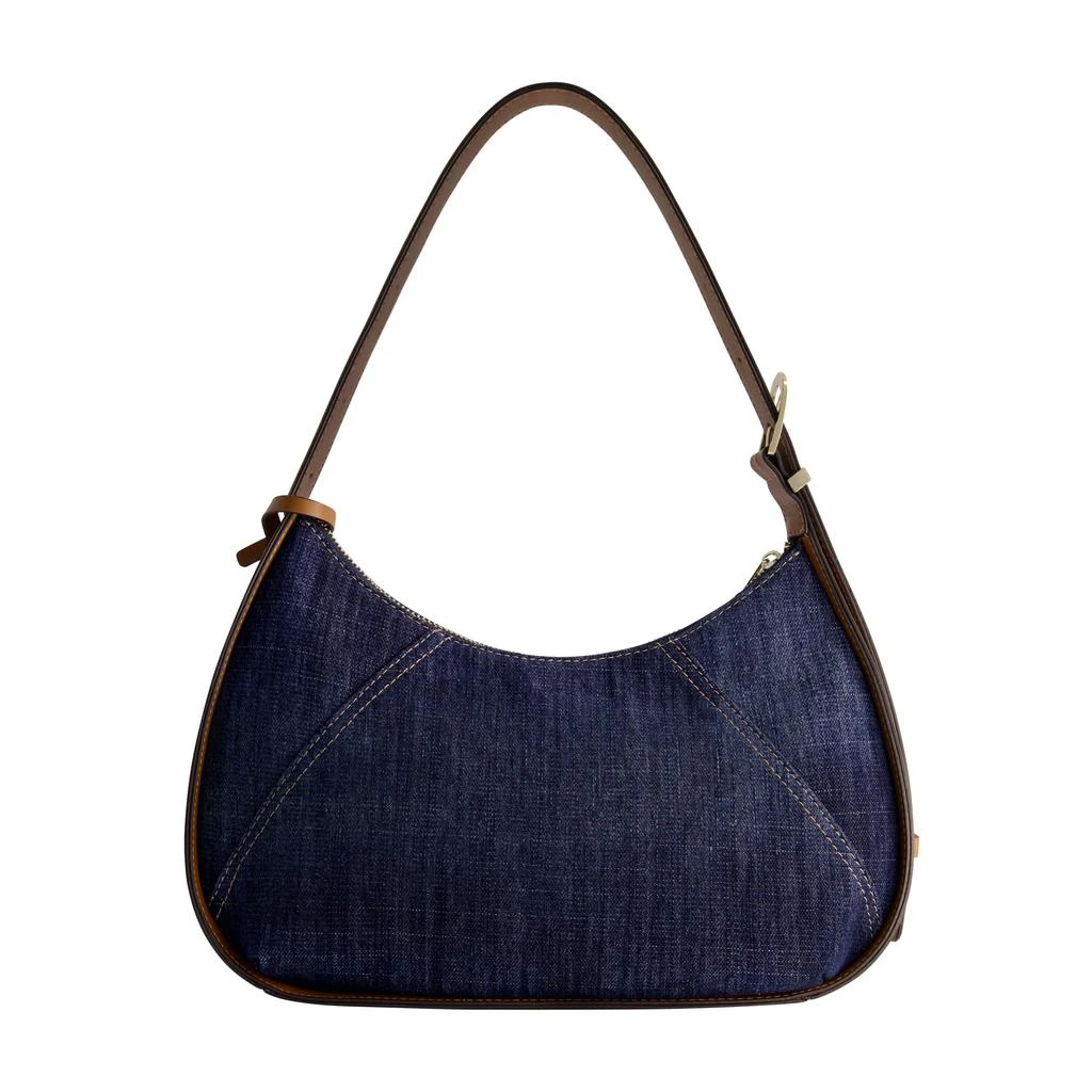 True Religion Metal Horseshoe Denim Hobo 2