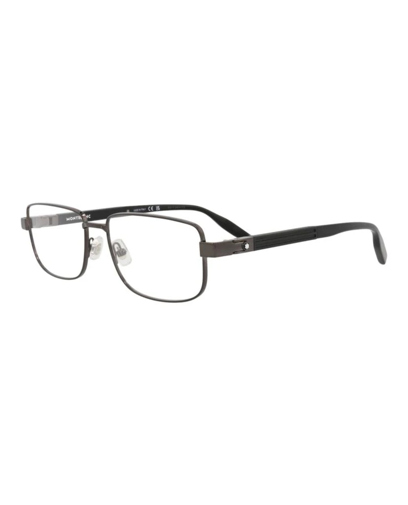 MontBlanc Square-Frame Metal Optical Frames 2