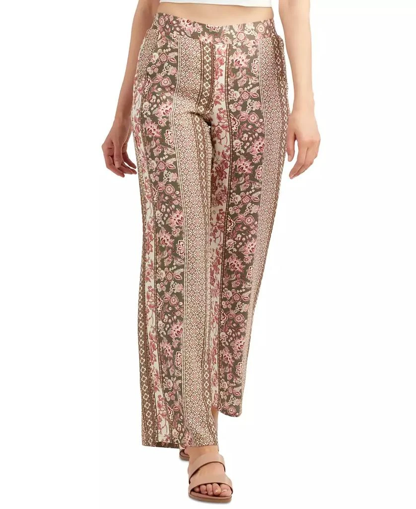 BCX Juniors' Printed Pull-On Pants 1