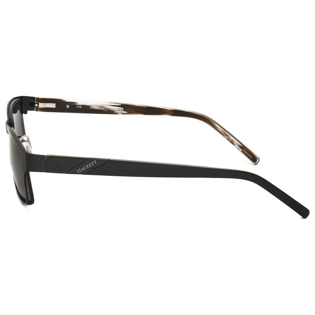 Hackett Hackett Men's Black Rectangular Sunglasses 3
