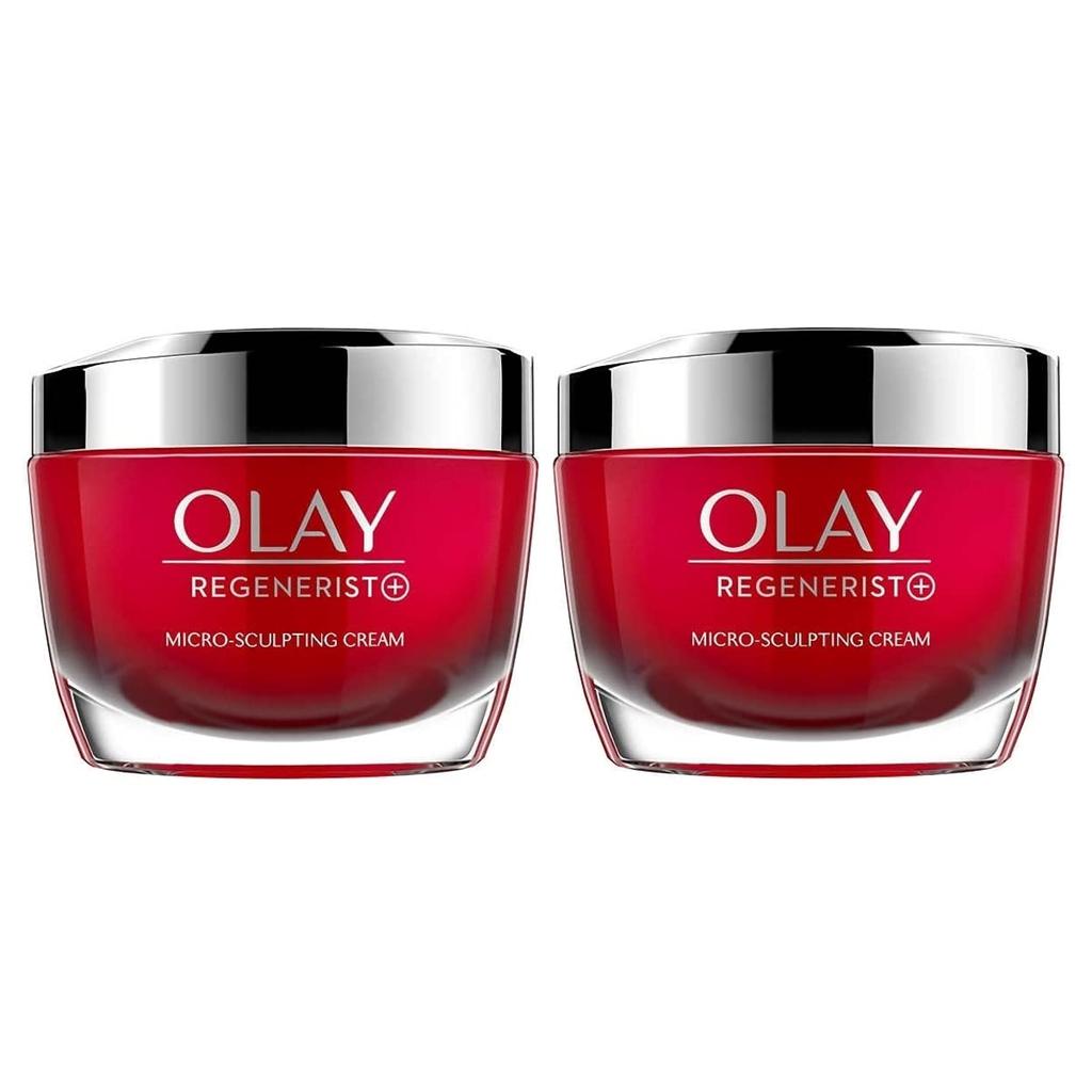 Olay Olay Regenerist Plus Micro Sculpting Cream, 1.7 Ounce (Pack of 2)