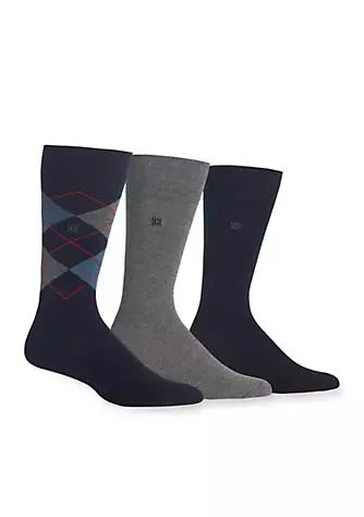 CHAPS Argyle Socks  3 Pack 1