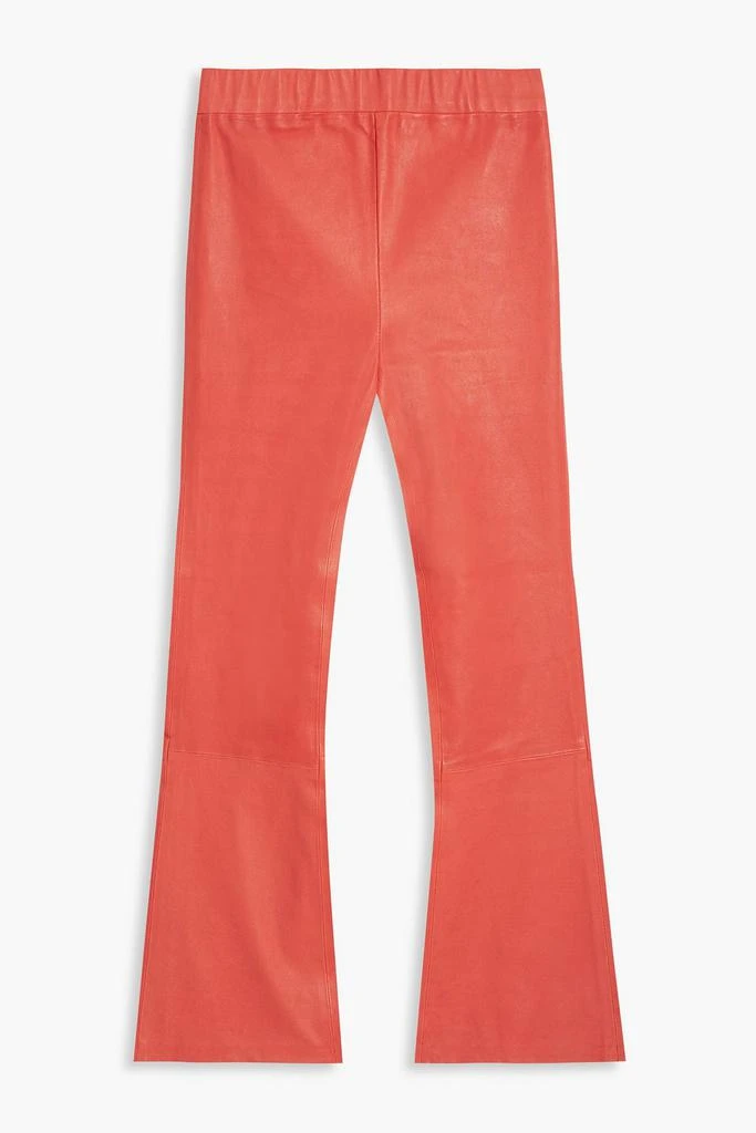 WALTER BAKER Lori cropped leather slim-leg pants 1