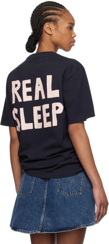 JW Anderson Navy 'JWA' Back Print T-shirt 3