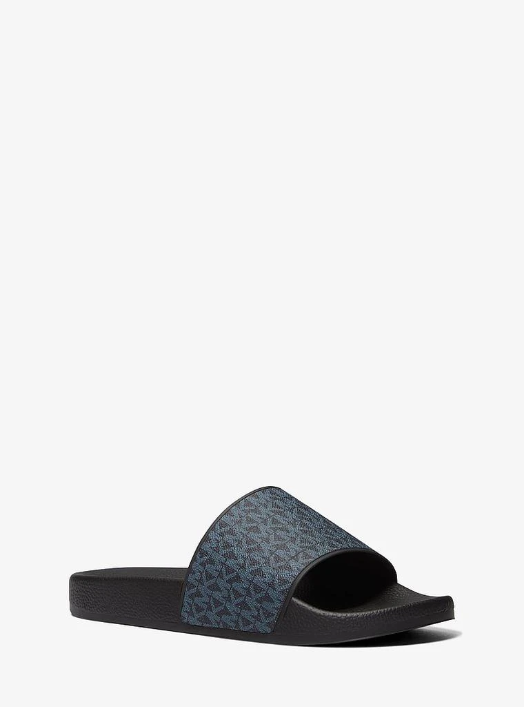 Michael Kors Dawson Signature Logo Slide Sandal