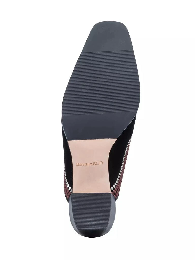 Bernardo Brooklyn Embroidered Mules 7