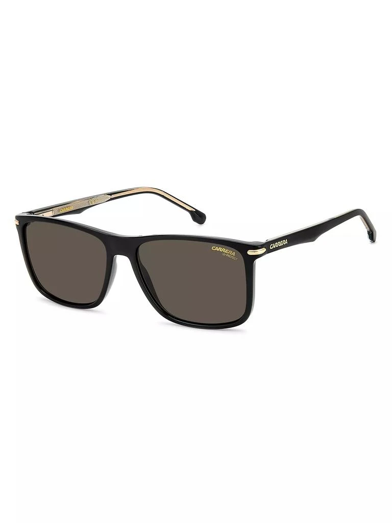 Carrera 57MM Rectangular Sunglasses 3