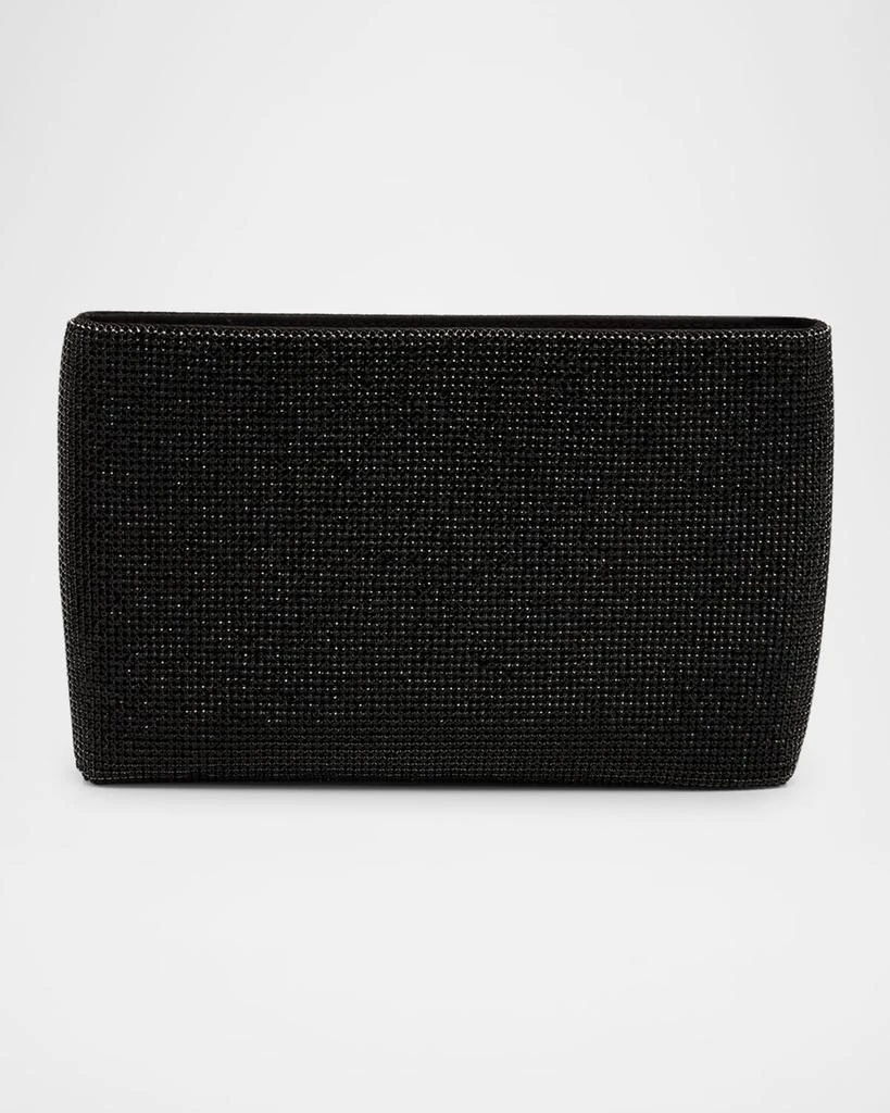 Whiting 
Davis Lainey Mesh Brass Clutch Bag 1