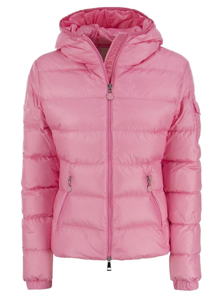 Moncler Moncler Logo Patch Zip-Up Down Jacket 1