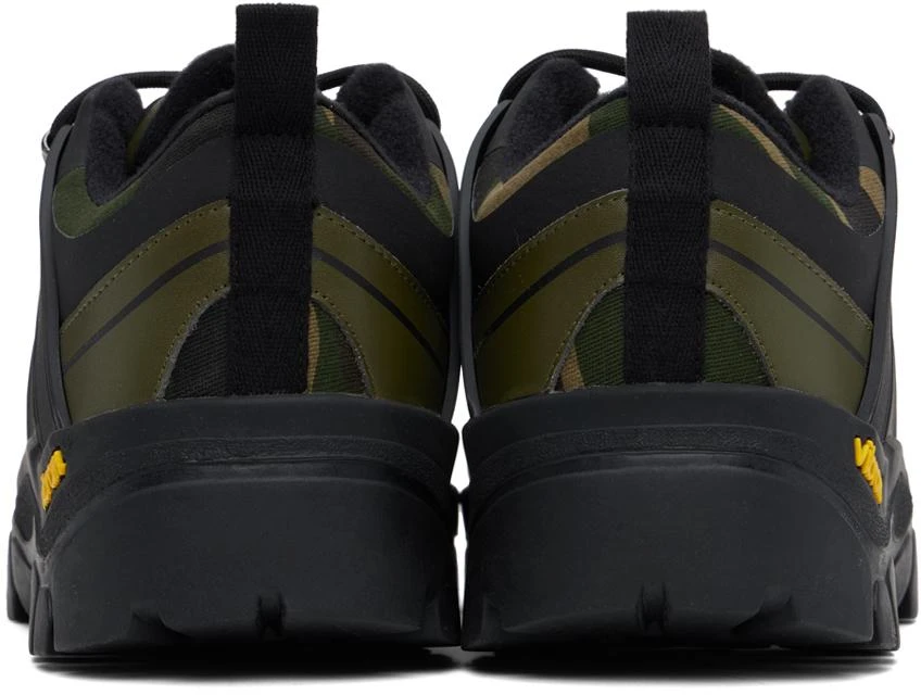 ANDERSSON BELL Khaki & Black Flow Trainer Sneakers 2
