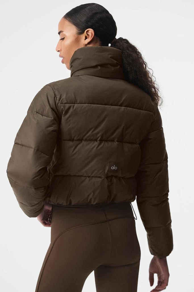 Alo Yoga Gold Rush Puffer - Espresso 3