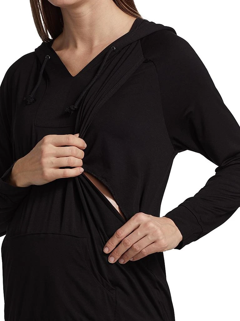 Nom Maternity Simone Jersey Lounge Hoodie 6