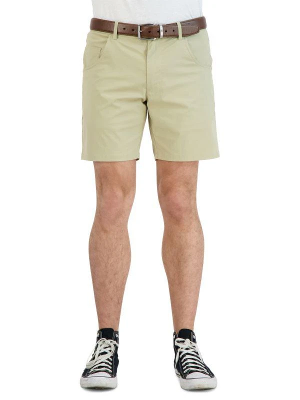 Levinas Performance Tech Stretch Denim Shorts 1