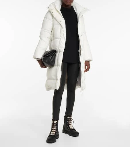SOREL Lennox leather and shearling combat boots 2