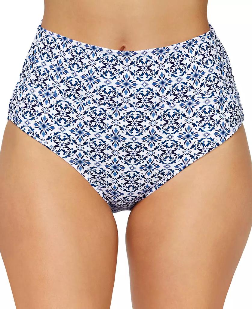 Island Escape Women's High Waist Printed Bikini Bottoms, Exclusively at Macy's