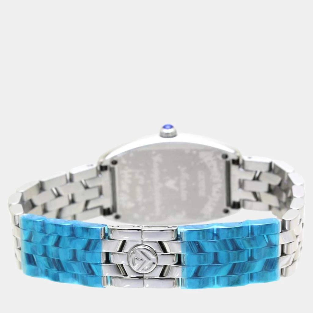 Franck Muller Franck Muller Blue Stainless Steel Cintree Curvex 1752QZ AC Quartz Women's Wristwatch 25 mm 3