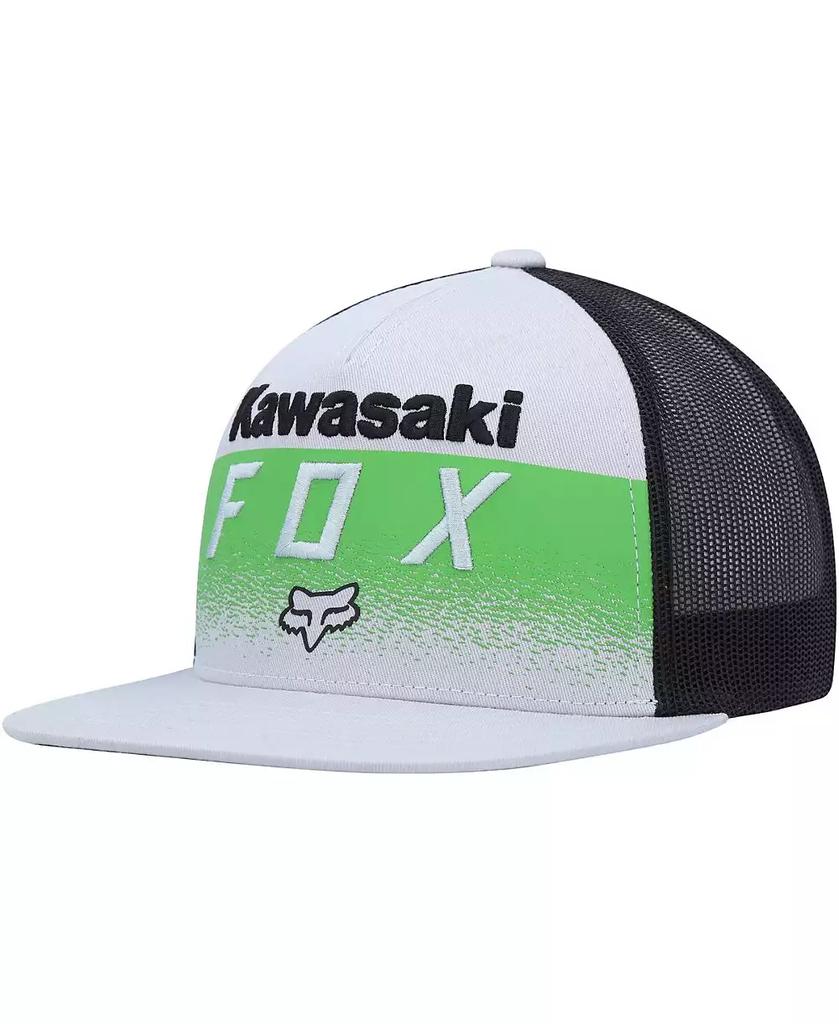 Fox x Kawasaki Men's Gray/Black Snapback Hat
