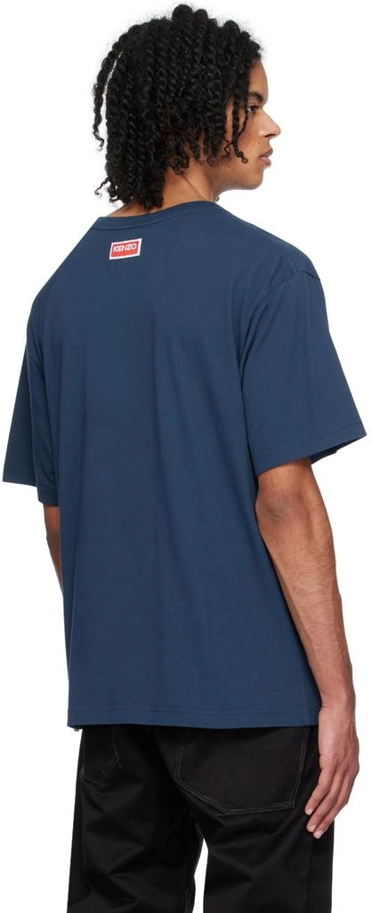 Kenzo Navy Kenzo Paris Lucky Tiger T-Shirt 3