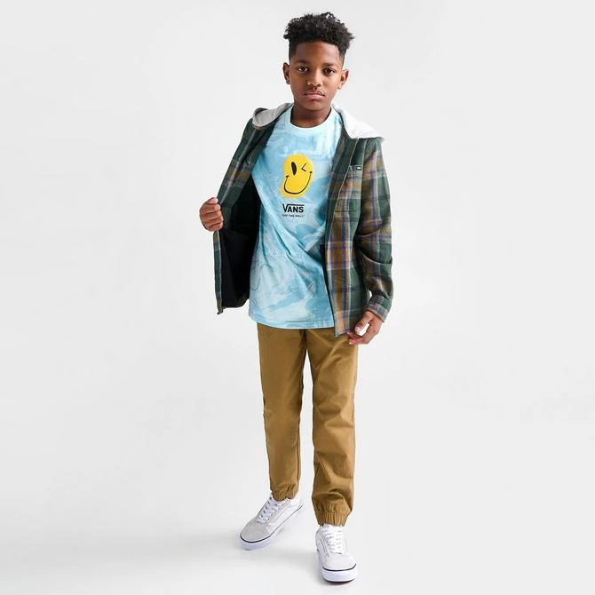 Vans Kids' Vans Lopes Hooded Flannel Shirt 2
