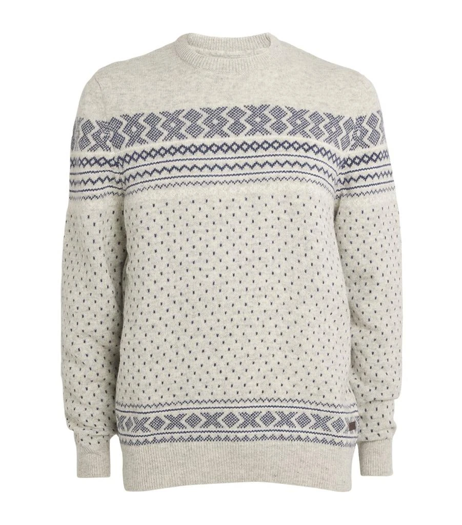 Barbour Wool Fair Isle Sweater 1